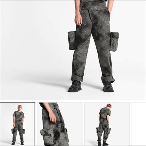 louis vuitton 3d cargo pants